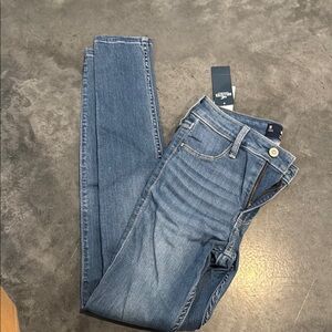 Hollister Women's Skinny Jeans - Classic Blue